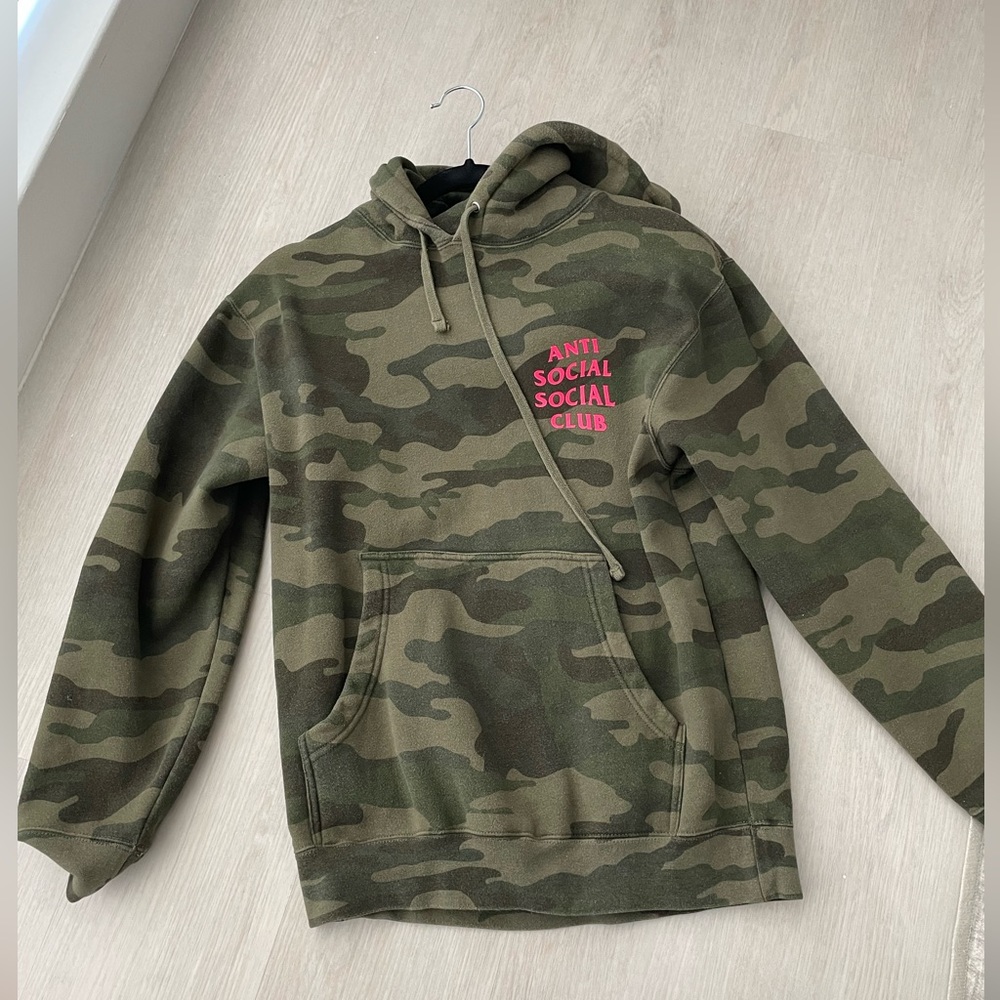 Anti social social club hooded sweater